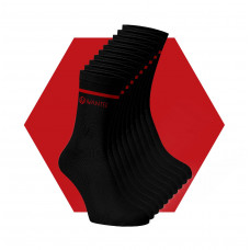 Șosete Basic Black and Red Wantee 10-pack