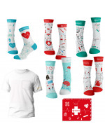 Set Medical Bărbați Pure White 6-pack