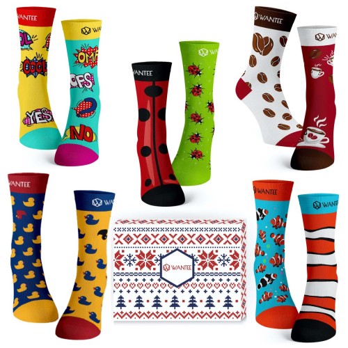 Șosete Best Of Wantee 5-pack cutie cadou