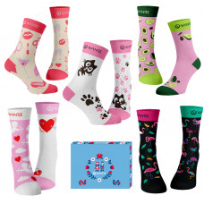 Șosete Clubul Femeilor Wantee 5-pack cutie cadou