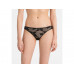 Chiloți Bikini Calvin Klein Lily Lace pentru Femei - Dantelă Neagră