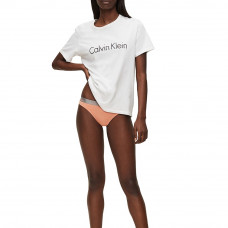 Tanga damă Calvin Klein Radiant Cotton – Somon