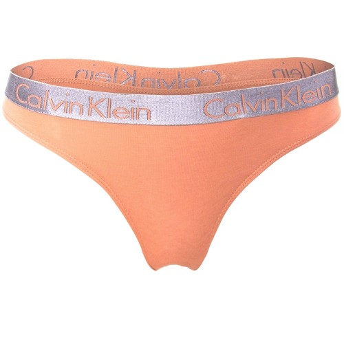 Chiloți damă Calvin Klein Radiant Cotton Bikini Somon