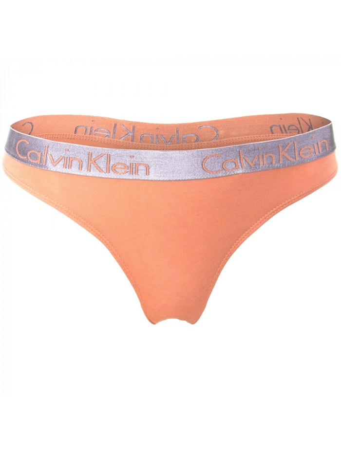 Chiloți damă Calvin Klein Radiant Cotton Bikini Somon