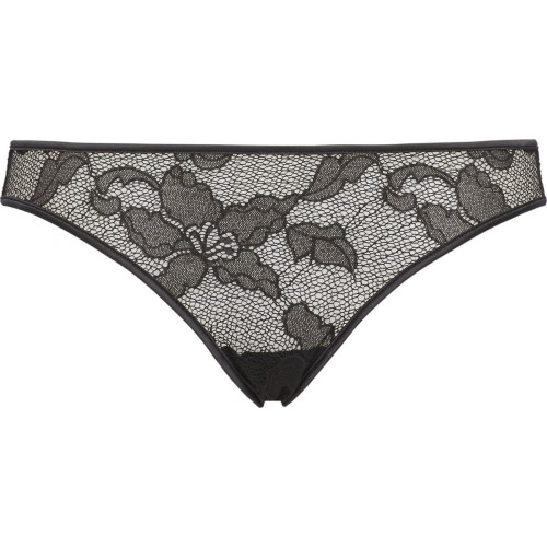 Chiloți Bikini Calvin Klein Lily Lace pentru Femei - Dantelă Neagră