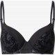 Sutien damă Calvin Klein BLACK WILDFLOWER-LL DEMI...