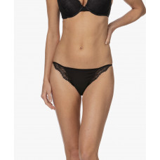 Chiloți Damă Calvin Klein Black Linear Lace-Biki...