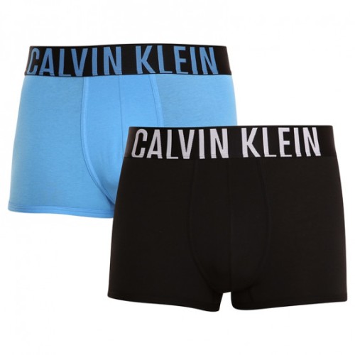 Boxeri Bărbați Calvin Klein Intense Power CTN Trunk Negri, Albaștri 2-Pack Boxeri Bărbați Calvin Klein Intense Power CTN Trunk Negri, Albaștri 2-Pack
