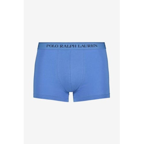 Boxeri Bărbați Polo Ralph Lauren Classic Pouch Trunk Bumbac Elastic Albastru