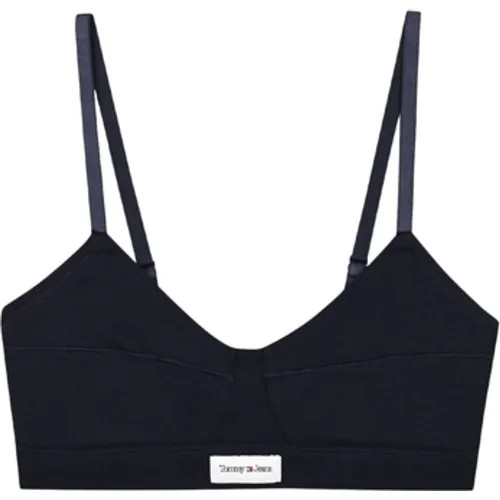 Sutien sport pentru femei Tommy Hilfiger Unlimited Bralette negru Sutien sport pentru femei Tommy Hilfiger Unlimited Bralette negru