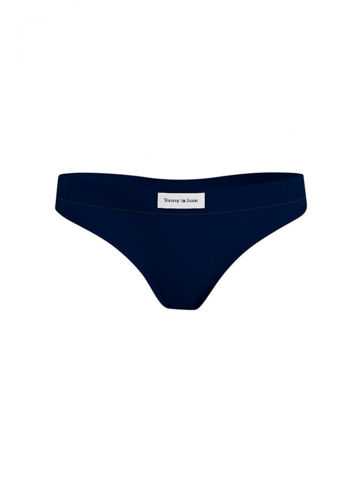 Tanga Damă Tommy Hilfiger Essentials-Thong Bleumarin