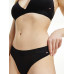 Tanga Damă Tommy Hilfiger SEACELL-Tonal Logo Waistband Negre