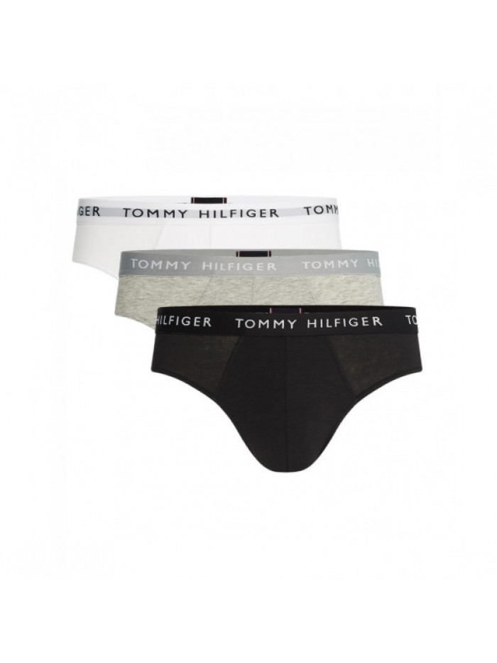 Chiloți Bărbătești Tommy Hilfiger Gri, Alb, Negru 3-Pack