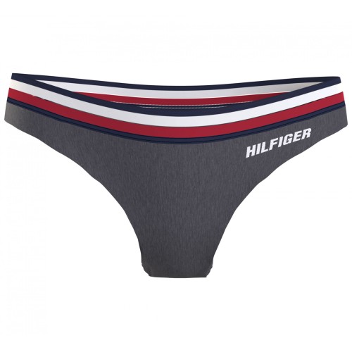 Chiloți Damă Tommy Hilfiger Modern Signature Tape Bikini Gri