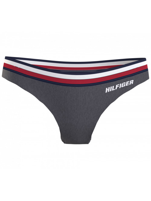 Chiloți Damă Tommy Hilfiger Modern Signature Tape Bikini Gri