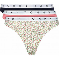 Tanga pentru Femei Tommy Hilfiger Print Thong 3-Pa...