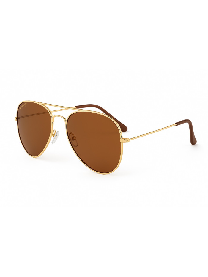 Ochelari de soare Aviator Pilot Gold