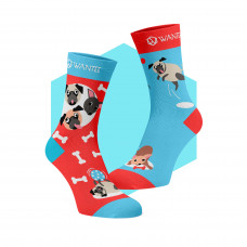 Șosete Câini Jucăuși Wantee