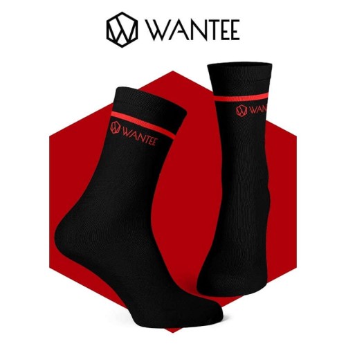 Șosete Basic Black and Red Wantee Șosete Basic Black and Red Wantee