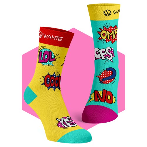 Șosete Yes Or No Wantee